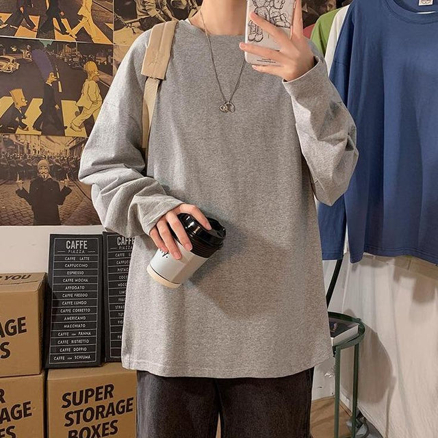 Damen-Langarm-T-Shirt in lockerem Schnitt-Bombardina.de