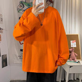 Damen-Langarm-T-Shirt in lockerem Schnitt-Bombardina.de