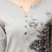 Damen-Langarm-T-Shirt mit dem Aufdruck-Bombardina.de