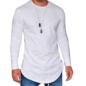 Herren Langarm-T-Shirt ausgestattet-Bombardina.de