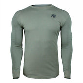 Herren-Langarm-T-Shirt mit Aufdruck auf der Rückseite-Bombardina.de