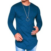 Herren Langarm-T-Shirt ausgestattet-Bombardina.de