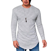 Herren Langarm-T-Shirt ausgestattet-Bombardina.de
