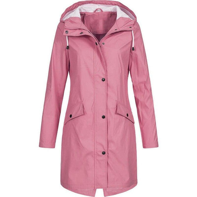 Lange Regenjacke für Damen-Bombardina.de