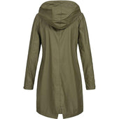Lange Regenjacke für Damen-Bombardina.de