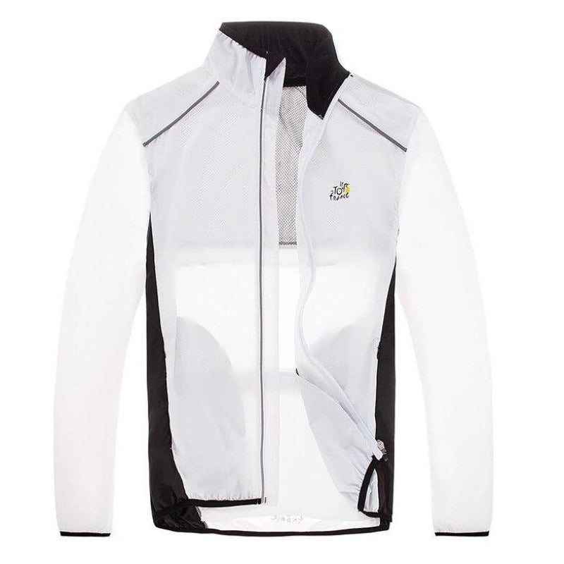 Herren-Regenjacke mit tailliertem Schnitt-Bombardina.de