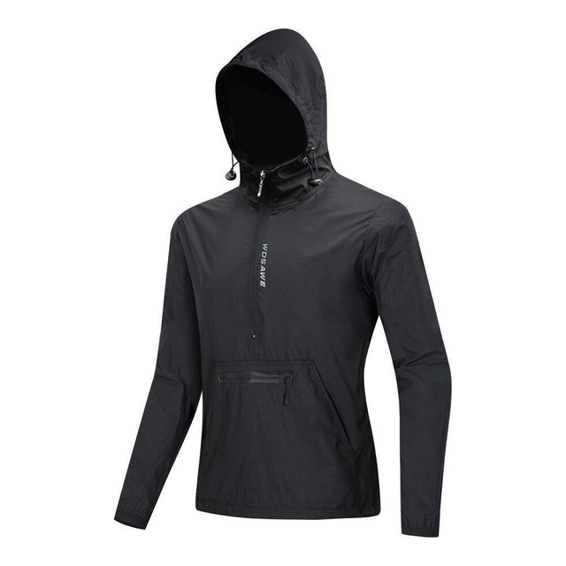 Herren-Regenjacke mit tailliertem Schnitt-Bombardina.de