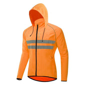 Regenjacke für Herren mit Reflektoren-Bombardina.de
