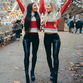 Gewachste Leggings für Damen-Bombardina.de