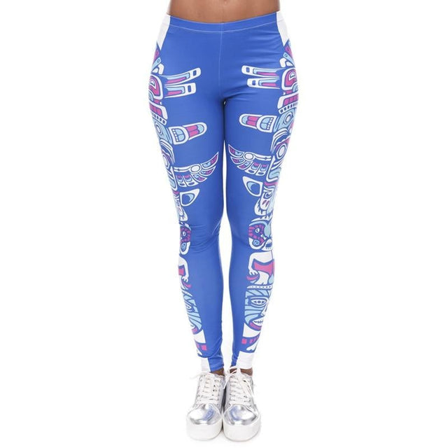 Damen-Leggings in Muster-Bombardina.de