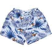 Badeshorts für einen Jungen in den Blättern-Bombardina.de