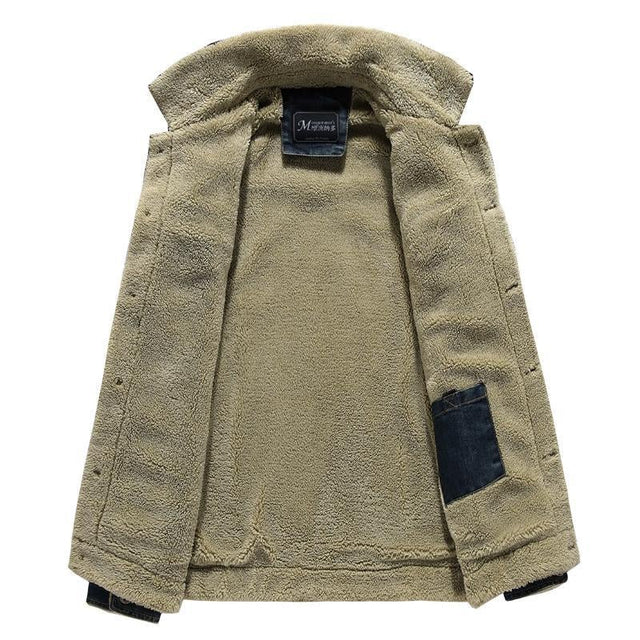 Isolierte Jeansjacke für Herren-Bombardina.de