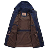 Herren Jeansjacke Parka-Bombardina.de