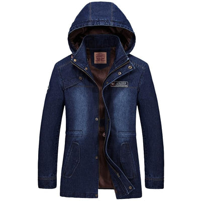 Herren Jeansjacke Parka-Bombardina.de