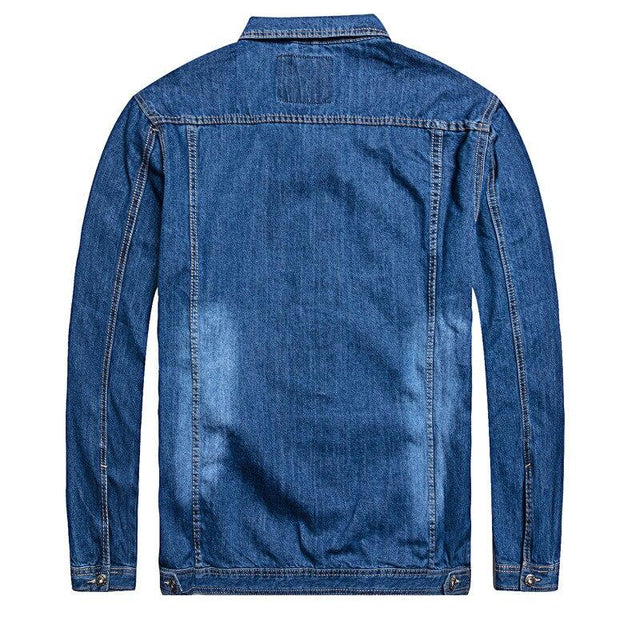 Herren-Jeansjacke in Distressed-Bombardina.de