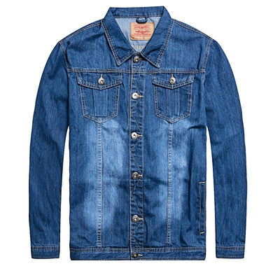 Herren-Jeansjacke in Distressed-Bombardina.de