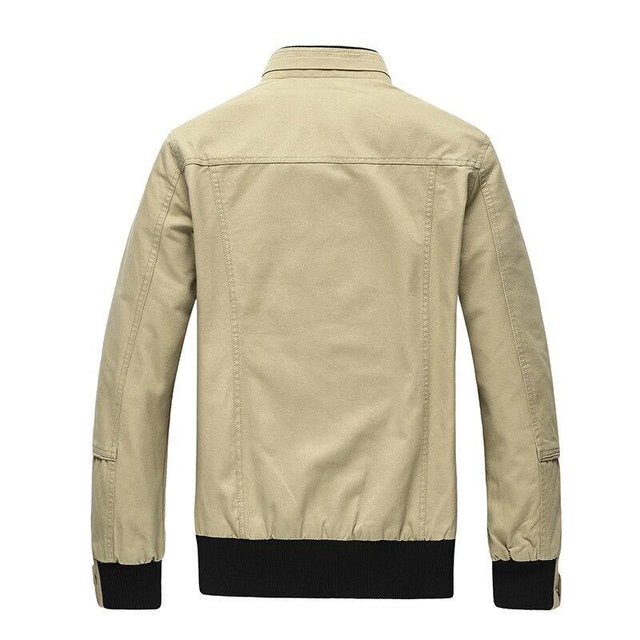 Herren-Übergangsjacke mit Taschen-Bombardina.de
