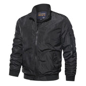 Herren-Übergangsjacke mit Tasche am Ärmel-Bombardina.de