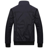 Herren-Übergangsjacke mit kariertem Futter-Bombardina.de