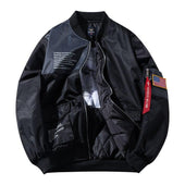 Herren-Übergangsjacke mit Patch am Ärmel-Bombardina.de
