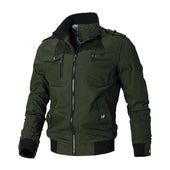 Herren-Übergangsjacke mit Seitentaschen-Bombardina.de