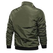 Herren-Übergangsjacke mit Tasche am Ärmel-Bombardina.de