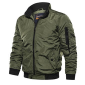 Herren-Übergangsjacke mit Tasche am Ärmel-Bombardina.de