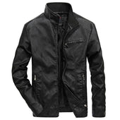 Herren Lederjacke mit Taschen-Bombardina.de