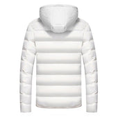 Herren-Winterjacke mit farbenfrohem Finish-Bombardina.de