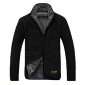 Einfarbige Herren-Winterjacke-Bombardina.de