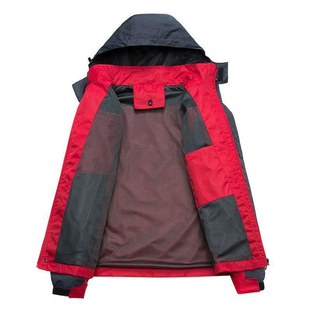 Herren zweifarbige Winterjacke-Bombardina.de