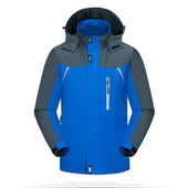 Herren zweifarbige Winterjacke-Bombardina.de