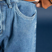Weit geschnittene Herrenjeans-Bombardina.de