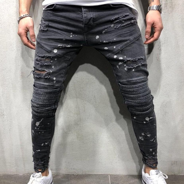 Distressed Herrenjeans-Bombardina.de