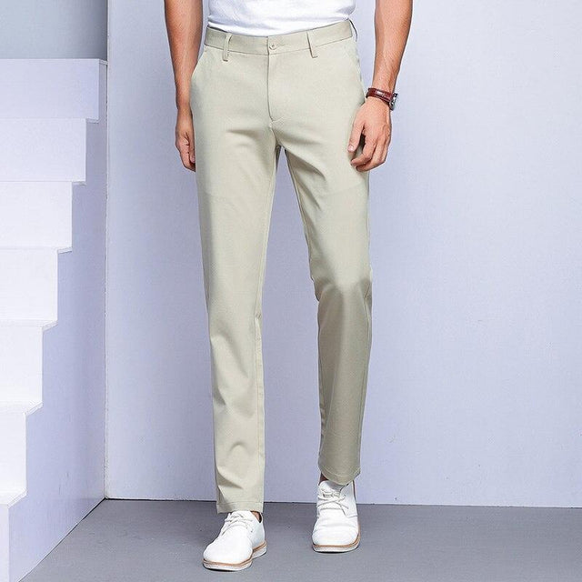 Herren schmale Stoffhose fit-Bombardina.de