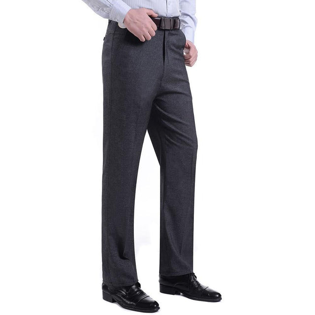 Herren einfarbige Materialhose-Bombardina.de