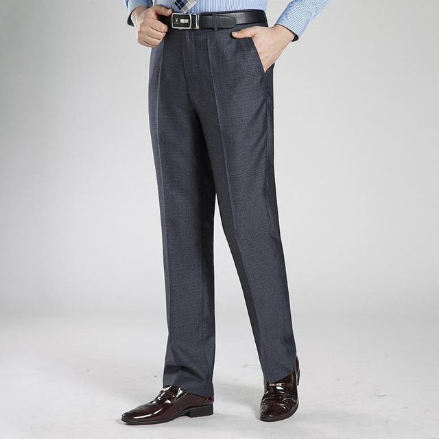 Herren einfarbige Materialhose-Bombardina.de