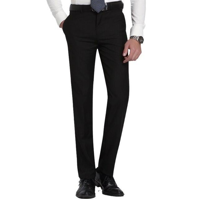 Herren schmale Stoffhose fit-Bombardina.de