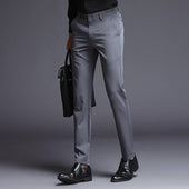 Herren schmale Stoffhose fit-Bombardina.de