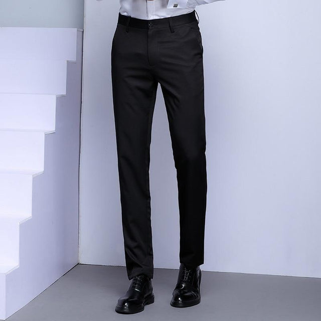 Herren schmale Stoffhose fit-Bombardina.de
