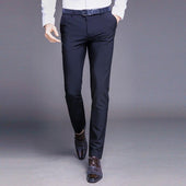 Herren schmale Stoffhose fit-Bombardina.de