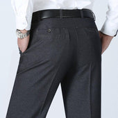 Herren einfarbige Materialhose-Bombardina.de