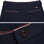 Herren schmale Stoffhose fit-Bombardina.de