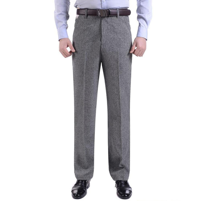 Herren einfarbige Materialhose-Bombardina.de