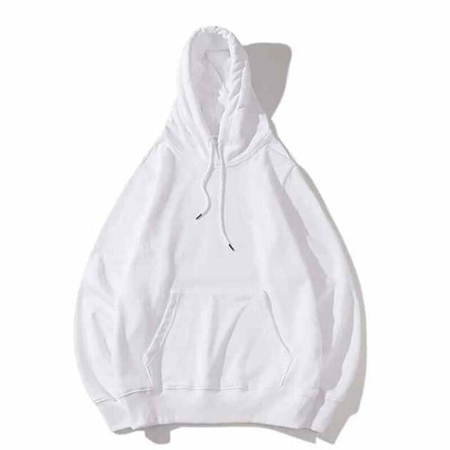 Einfarbiges Damen-Sweatshirt ohne Reißverschluss-Bombardina.de
