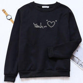 Damen-Sweatshirt ohne Reißverschluss mit der Aufschrift-Bombardina.de