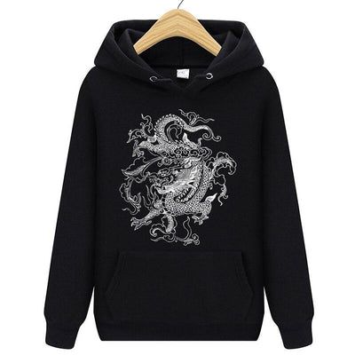 Damen-Sweatshirt mit Drachenmotiv - Bombardina.de