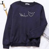 Damen-Sweatshirt ohne Reißverschluss mit der Aufschrift-Bombardina.de