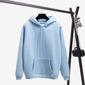 Einfarbiges Damen-Sweatshirt ohne Reißverschluss-Bombardina.de