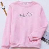 Damen-Sweatshirt ohne Reißverschluss mit der Aufschrift-Bombardina.de